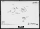 Manufacturer's drawing for Packard Packard Merlin V-1650. Drawing number 621498