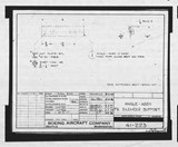 Manufacturer's drawing for Boeing Aircraft Corporation B-17 Flying Fortress. Drawing number 41-223