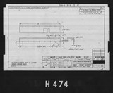 Manufacturer's drawing for North American Aviation B-25 Mitchell Bomber. Drawing number 98-61596