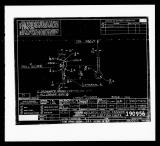 Manufacturer's drawing for Lockheed Corporation P-38 Lightning. Drawing number 190956