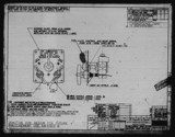 Manufacturer's drawing for North American Aviation B-25 Mitchell Bomber. Drawing number 98-53109