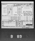Manufacturer's drawing for Boeing Aircraft Corporation B-17 Flying Fortress. Drawing number 1-19004-15