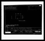 Manufacturer's drawing for Lockheed Corporation P-38 Lightning. Drawing number 199559