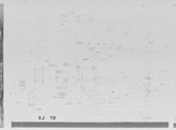 Manufacturer's drawing for Chance Vought F4U Corsair. Drawing number 10707