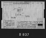 Manufacturer's drawing for North American Aviation B-25 Mitchell Bomber. Drawing number 108-324127