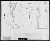 Manufacturer's drawing for Lockheed Corporation P-38 Lightning. Drawing number 201367