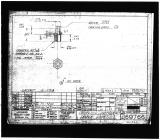 Manufacturer's drawing for Lockheed Corporation P-38 Lightning. Drawing number 69766