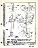 Manufacturer's drawing for Generic Parts - Aviation Standards. Drawing number an8020
