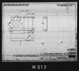 Manufacturer's drawing for North American Aviation B-25 Mitchell Bomber. Drawing number 98-54464