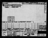 Manufacturer's drawing for North American Aviation P-51 Mustang. Drawing number 99-47051