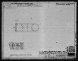 Manufacturer's drawing for North American Aviation B-25 Mitchell Bomber. Drawing number 98-534103