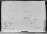 Manufacturer's drawing for North American Aviation B-25 Mitchell Bomber. Drawing number 98-53309