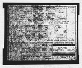 Manufacturer's drawing for Boeing Aircraft Corporation B-17 Flying Fortress. Drawing number 1-16655