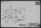 Manufacturer's drawing for North American Aviation B-25 Mitchell Bomber. Drawing number 98-52154