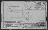 Manufacturer's drawing for North American Aviation B-25 Mitchell Bomber. Drawing number 98-71043