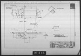 Manufacturer's drawing for Chance Vought F4U Corsair. Drawing number 33291