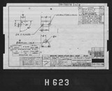 Manufacturer's drawing for North American Aviation B-25 Mitchell Bomber. Drawing number 98-735170
