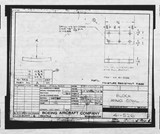 Manufacturer's drawing for Boeing Aircraft Corporation B-17 Flying Fortress. Drawing number 41-526