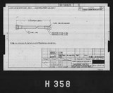 Manufacturer's drawing for North American Aviation B-25 Mitchell Bomber. Drawing number 98-58858