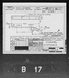 Manufacturer's drawing for Boeing Aircraft Corporation B-17 Flying Fortress. Drawing number 1-18923