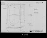 Manufacturer's drawing for Lockheed Corporation P-38 Lightning. Drawing number 203455