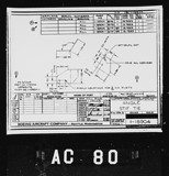 Manufacturer's drawing for Boeing Aircraft Corporation B-17 Flying Fortress. Drawing number 1-18904