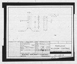 Manufacturer's drawing for Boeing Aircraft Corporation B-17 Flying Fortress. Drawing number 21-6518