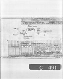 Manufacturer's drawing for Bell Aircraft P-39 Airacobra. Drawing number 33-739-044