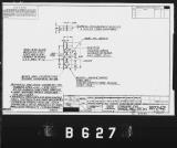 Manufacturer's drawing for Lockheed Corporation P-38 Lightning. Drawing number 197242