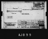 Manufacturer's drawing for North American Aviation B-25 Mitchell Bomber. Drawing number 98-517827