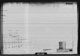 Manufacturer's drawing for North American Aviation B-25 Mitchell Bomber. Drawing number 98-53301