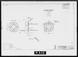 Manufacturer's drawing for Packard Packard Merlin V-1650. Drawing number 621341