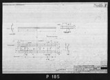 Manufacturer's drawing for North American Aviation B-25 Mitchell Bomber. Drawing number 108-61187