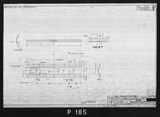 Manufacturer's drawing for North American Aviation B-25 Mitchell Bomber. Drawing number 108-61187