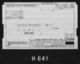 Manufacturer's drawing for North American Aviation B-25 Mitchell Bomber. Drawing number 98-73525