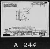 Manufacturer's drawing for Lockheed Corporation P-38 Lightning. Drawing number 194715