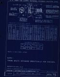 Manufacturer's drawing for Generic Parts - Aviation Standards. Drawing number an75