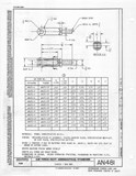Manufacturer's drawing for Generic Parts - Aviation General Manuals. Drawing number AN481