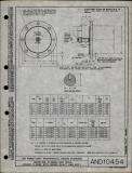 Manufacturer's drawing for Generic Parts - Aviation Standards. Drawing number and10454