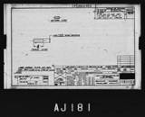 Manufacturer's drawing for North American Aviation B-25 Mitchell Bomber. Drawing number 108-52459
