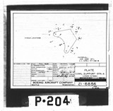 Manufacturer's drawing for Boeing Aircraft Corporation B-17 Flying Fortress. Drawing number 21-6886