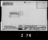 Manufacturer's drawing for Lockheed Corporation P-38 Lightning. Drawing number 203745