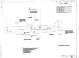 Manufacturer's drawing for Vickers Spitfire. Drawing number 36164