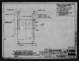 Manufacturer's drawing for North American Aviation B-25 Mitchell Bomber. Drawing number 98-71116