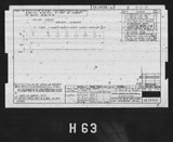 Manufacturer's drawing for North American Aviation B-25 Mitchell Bomber. Drawing number 98-54566