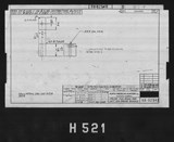 Manufacturer's drawing for North American Aviation B-25 Mitchell Bomber. Drawing number 98-62558