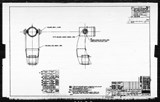 Manufacturer's drawing for North American Aviation B-25 Mitchell Bomber. Drawing number 98-62503