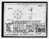 Manufacturer's drawing for Beechcraft AT-10 Wichita - Private. Drawing number 101557