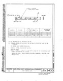 Manufacturer's drawing for Generic Parts - Aviation General Manuals. Drawing number AN3433