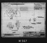 Manufacturer's drawing for North American Aviation B-25 Mitchell Bomber. Drawing number 98-53576